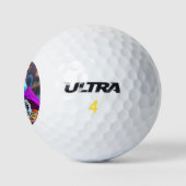 Balles De Golf Novelt Écureuil Pizza Nuts Golf Ball (Logo)