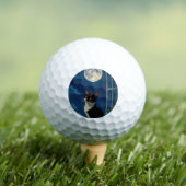 Balles De Golf Nuit et jour de chat (T-shirt Insitu)