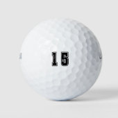 Balles De Golf Numéro 15 (Devant)
