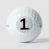Balles De Golf Numéro 1 Taylor Made TP5 (Recto)