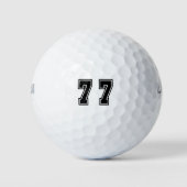 Balles De Golf numéro 77 (Devant)