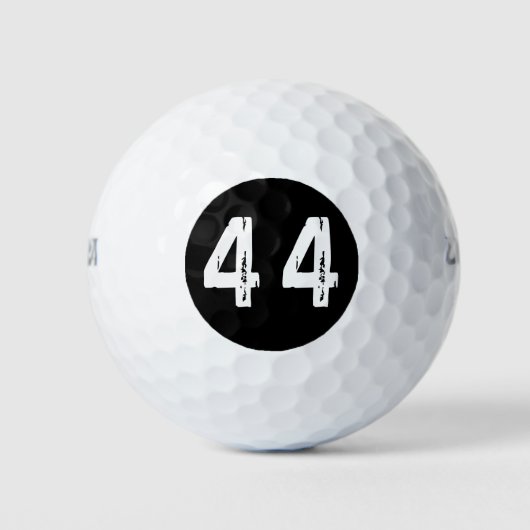 Balles De Golf Numéro de sport 44 (Devant)