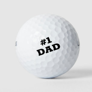 Balles De Golf Numéro Un papa