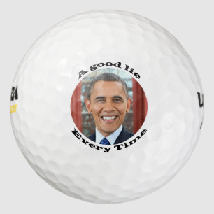 Balles De Golf Obama, un bon mensonge