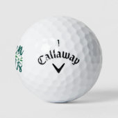 Balles De Golf Objectifs verts (Logo)