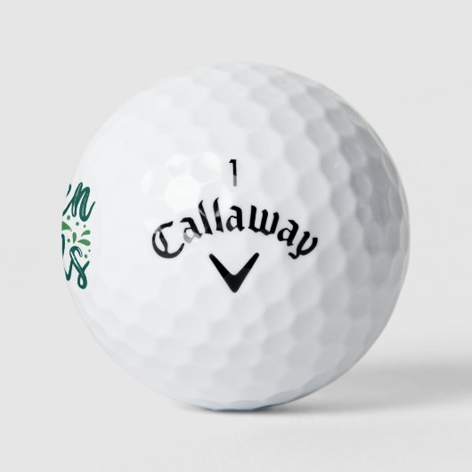 Balles De Golf Objectifs verts (Logo)
