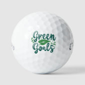 Balles De Golf Objectifs verts (Recto)