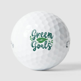 Balles De Golf Objectifs verts
