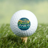 Balles De Golf Objectifs verts (T-shirt Insitu)