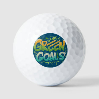Balles De Golf Objectifs verts