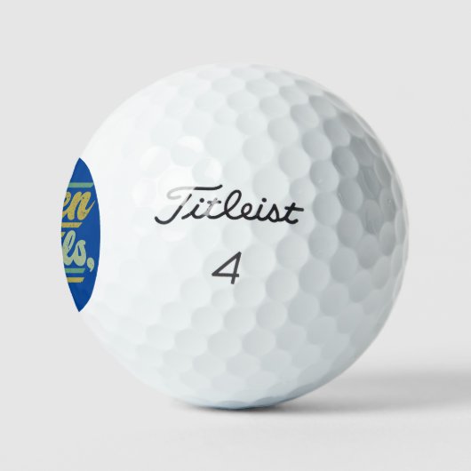 Balles De Golf Objectifs verts (Logo)