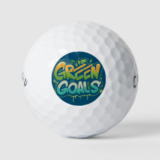 Balles De Golf Objectifs verts