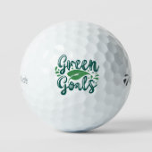Balles De Golf Objectifs verts (Recto)