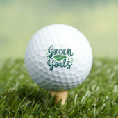 Balles De Golf Objectifs verts (T-shirt Insitu)