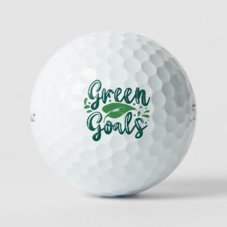 Balles De Golf Objectifs verts
