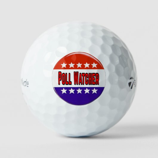 Balles De Golf Observateur de sondage (Recto)