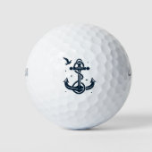 Balles De Golf Ocean Ancre Golf Balls (Devant)