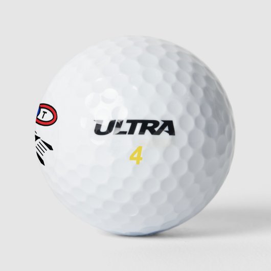 Balles De Golf Odellow Eye et Three Links Golf Ball (Logo)