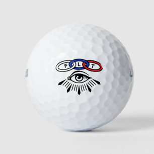 Balles De Golf Odellow Eye et Three Links Golf Ball