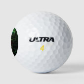 Balles De Golf OEil aux yeux Art Abstrait (Logo)