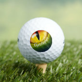 Balles De Golf OEil dragon (T-shirt Insitu)