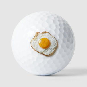Balles De Golf Oeuf parfaitement frit avec des arêtes de croupe e
