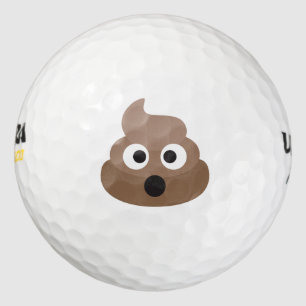 Balles De Golf Oh Poo Emoji