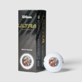 Balles De Golf Oignons et Poivrons (Emballage)