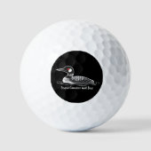 Balles De Golf Oiseau loup canadien stupide cadeau drôle Canada P (Recto)