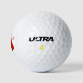 Balles De Golf Oiseau rouge "GUMI" (Logo)