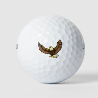 Balles De Golf Oiseau volant d'aigle