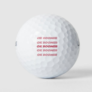 BALLES DE GOLF OK BOOMER