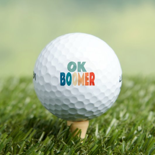 Balles De Golf Ok Boomer (T-shirt Insitu)