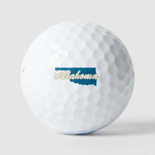 Balles De Golf Oklahoma (Devant)