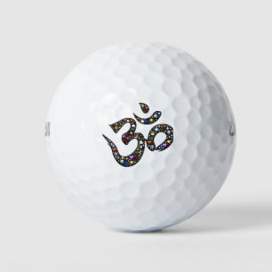 Balles De Golf Om Ohm Symbole Namaste Zen Bouddhisme