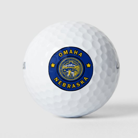 Balles De Golf Omaha Nebraska (Devant)