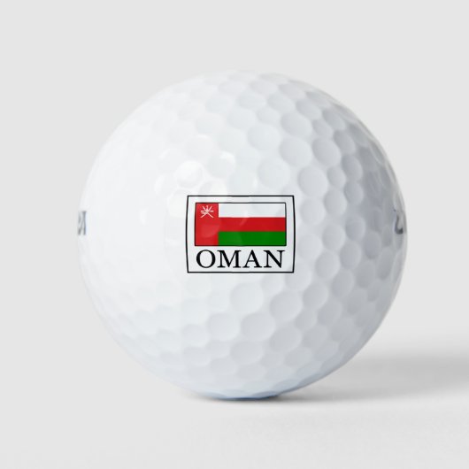 Balles De Golf Oman (Devant)