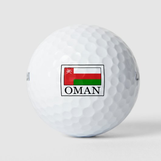 Balles De Golf Oman (Devant)