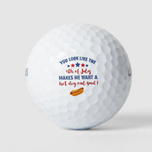 Balles De Golf On dirait que le 4 juillet me donne envie