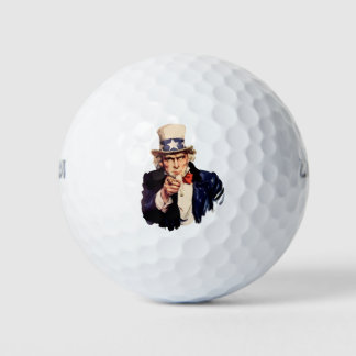 Balles De Golf Oncle Sam