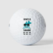 Balles De Golf ONCLE SHARK Doo Doo Doo Doo (Devant)