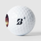 Balles De Golf Opéra spatial SF (4) (Logo)