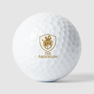 Balles De Golf Or moderne