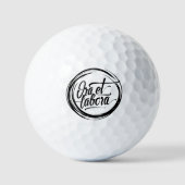 Balles De Golf Ora et labora (Recto)