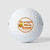 Balles De Golf Orange Man BON (Devant)