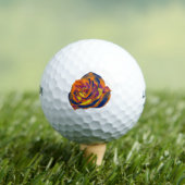 Balles De Golf Orange Rose Golf Ball (T-shirt Insitu)