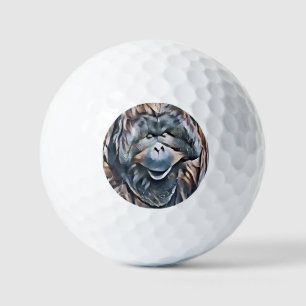BALLES DE GOLF ORANGUTAN