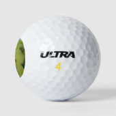 Balles De Golf Orchidées jaunes (Logo)