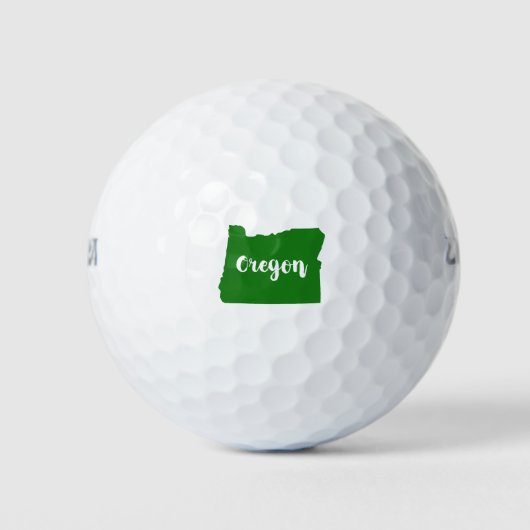Balles De Golf Oregon State Green (Devant)
