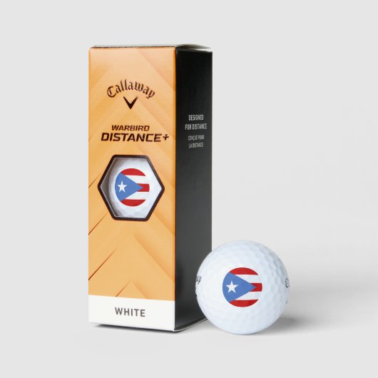 Balles de golf originales de Porto Rico (Emballage)